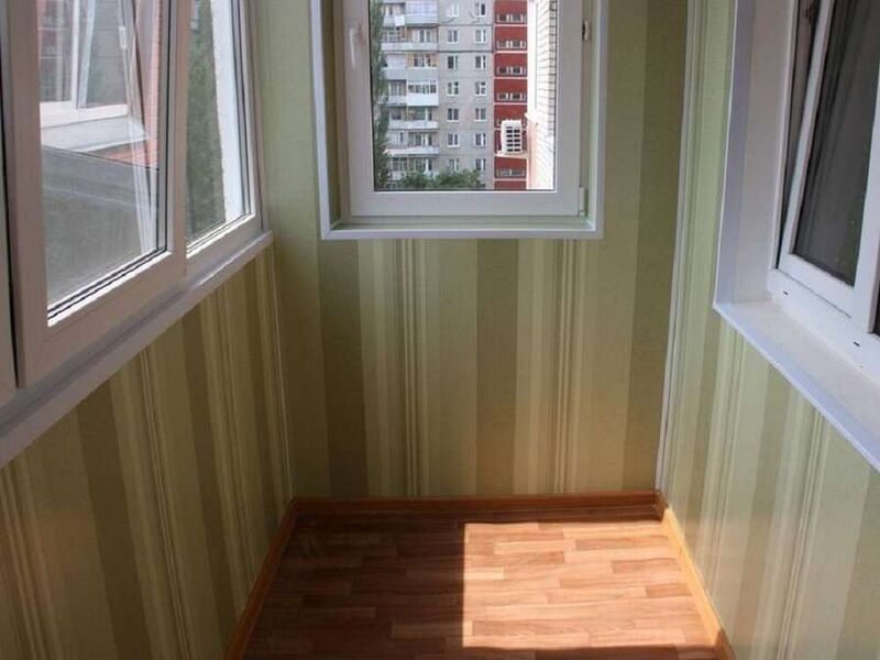 Французское остекление балкона - фото 142